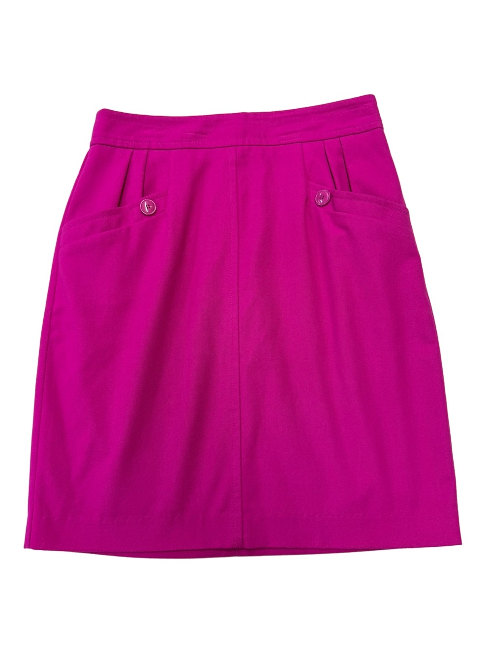 Trina Turk Fuchsia Pink Camden Pencil Skirt Full Liner with Lace Trim Size 6